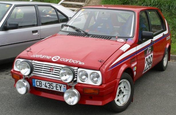 CitroRacing Historique met een Visa GTi 115