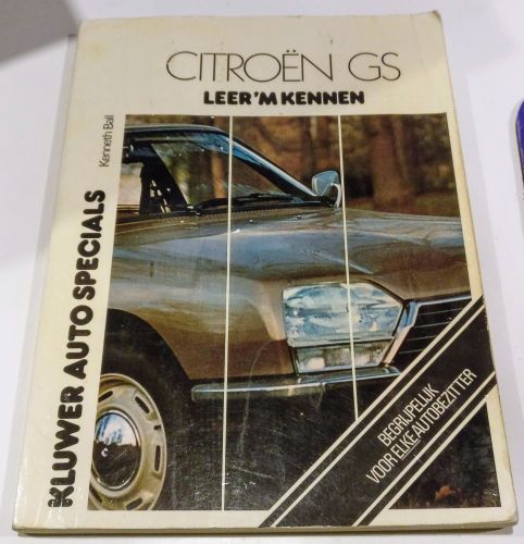 Citroën GS Leer 'm kennen - Kluwer Auto Specials