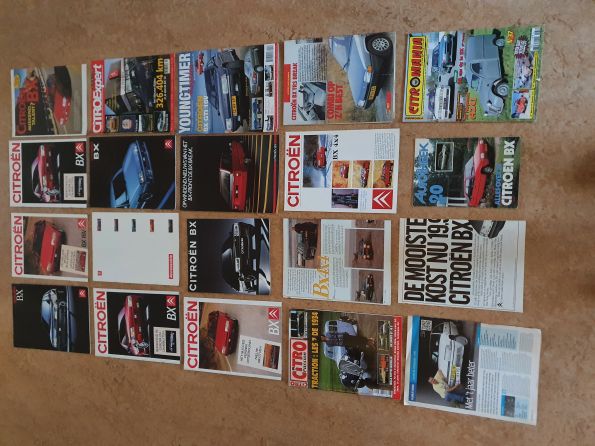 brochures en tests 20 stuks