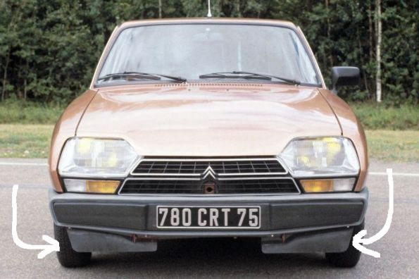 originele voorspoiler citroen gsa t.t.