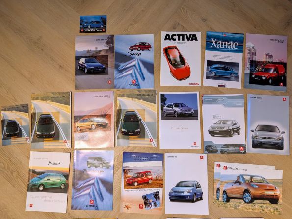 Folders Berlingo-Saxo-Xsara-C3-C4-C5-C6-DS4