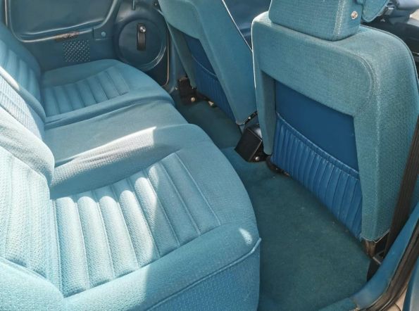 Interieur CX 2200 1975/1976, blauwgroen